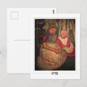Paula Modersohn-Becker #140 - Fine Art Postkarte (Vorne/Hinten)