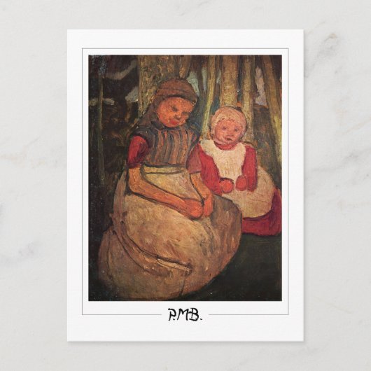 Paula Modersohn-Becker #140 - Kunst Postkarte (Vorderseite)