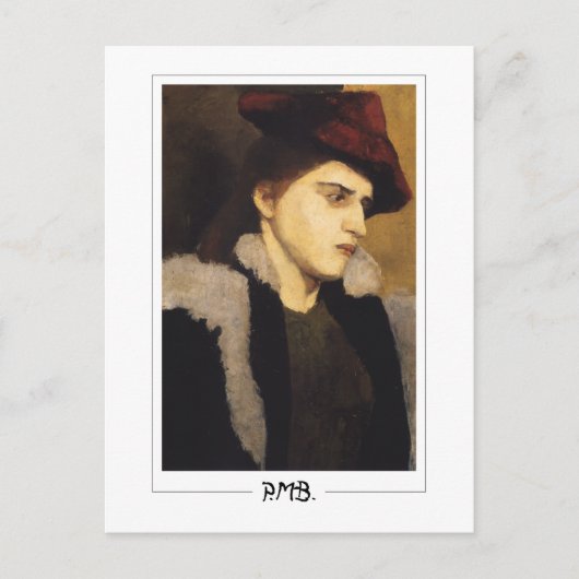 Paula Modersohn-Becker #144 - Fine Art Postkarte (Vorderseite)