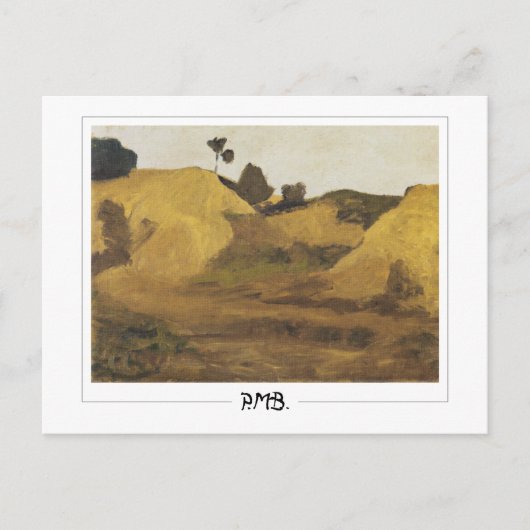 Paula Modersohn-Becker #14 - Fine Art Postkarte (Vorderseite)