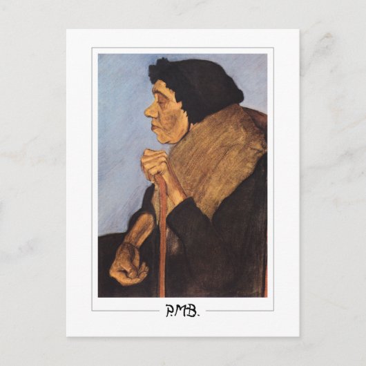 Paula Modersohn-Becker #150 - Fine Art Postkarte (Vorderseite)