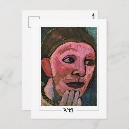 Paula Modersohn-Becker #160 - Fine Art Postkarte (Vorne/Hinten)