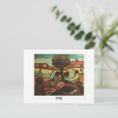 Paula Modersohn-Becker #166 - Fine Art Postkarte (Stehend Vorderseite)