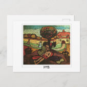 Paula Modersohn-Becker #166 - Fine Art Postkarte (Vorne/Hinten)