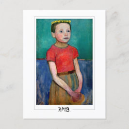 Paula Modersohn-Becker #176 - Fine Art Postkarte