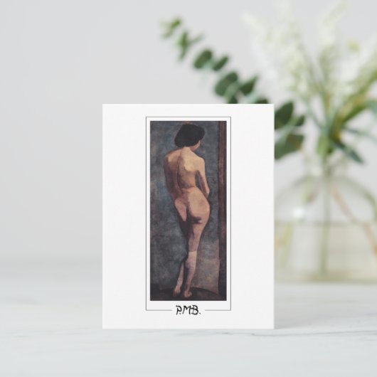 Paula Modersohn-Becker #178 - Fine Art Postkarte (Stehend Vorderseite)