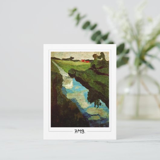 Paula Modersohn-Becker #180 - Fine Art Postkarte (Stehend Vorderseite)