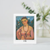 Paula Modersohn-Becker #183 - Fine Art Postkarte (Stehend Vorderseite)