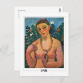 Paula Modersohn-Becker #183 - Fine Art Postkarte (Vorne/Hinten)