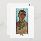 Paula Modersohn-Becker #192 - Fine Art Postkarte (Vorne/Hinten)