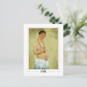 Paula Modersohn-Becker #1 - Fine Art Postkarte (Stehend Vorderseite)