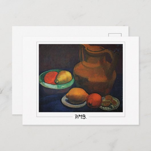 Paula Modersohn-Becker #30 - Fine Art Postkarte (Vorne/Hinten)
