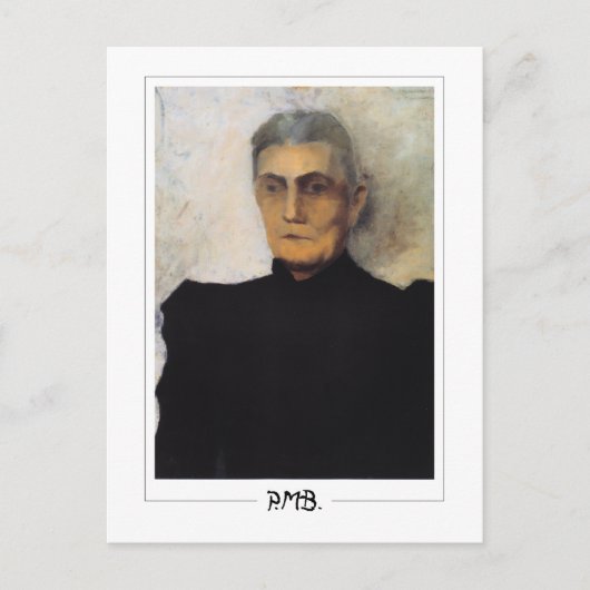 Paula Modersohn-Becker #31 - Fine Art Postkarte (Vorderseite)