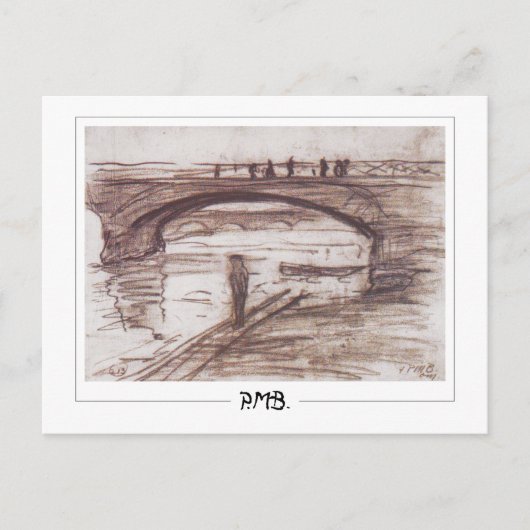Paula Modersohn-Becker #37 - Fine Art Postkarte (Vorderseite)