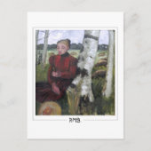 Paula Modersohn-Becker #39 - Fine Art Postkarte (Vorderseite)