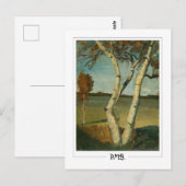 Paula Modersohn-Becker #3 - Fine Art Postkarte (Vorne/Hinten)