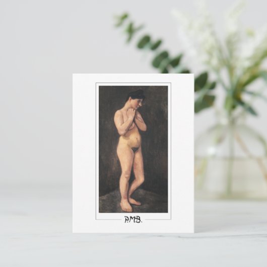 Paula Modersohn-Becker #41 - Fine Art Postkarte (Stehend Vorderseite)