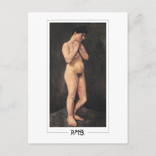 Paula Modersohn-Becker #41 - Fine Art Postkarte (Vorderseite)