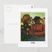 Paula Modersohn-Becker #44 - Fine Art Postkarte (Vorne/Hinten)