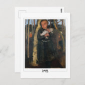 Paula Modersohn-Becker #4 - Fine Art Postkarte (Vorne/Hinten)