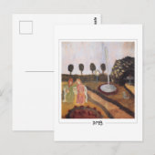 Paula Modersohn-Becker #68 - Fine Art Postkarte (Vorne/Hinten)
