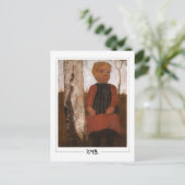 Paula Modersohn-Becker #7 - Fine Art Postkarte (Stehend Vorderseite)