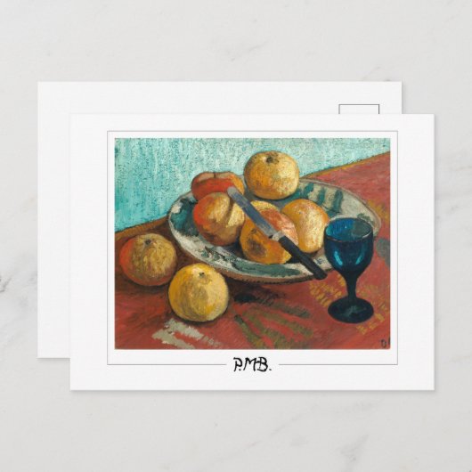 Paula Modersohn-Becker #8 - Fine Art Postkarte (Vorne/Hinten)