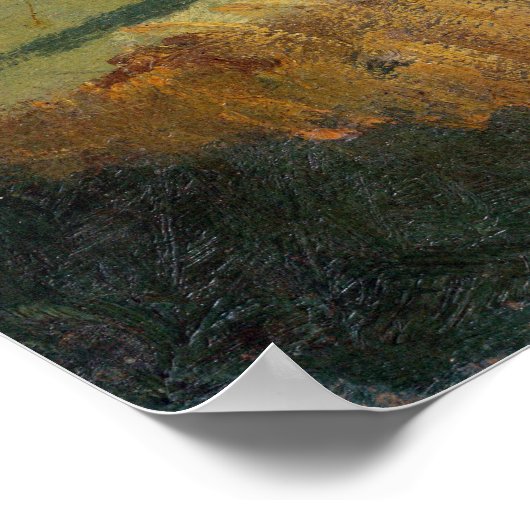 Paula Modersohn-Becker Birch Tree in einer Landsch Poster (Ecke)