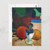 Paula Modersohn-Becker - Stillleben mit Zitrone Postkarte (Vorne/Hinten)