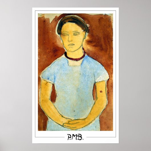 Paula Modersohn-Becker Zedign Art Poster #108 (Vorne)