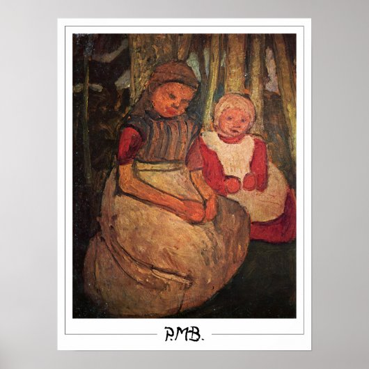 Paula Modersohn-Becker Zedign Art Poster #140 (Vorne)