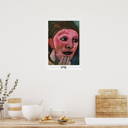 Paula Modersohn-Becker Zedign Art Poster #160 (Küche)