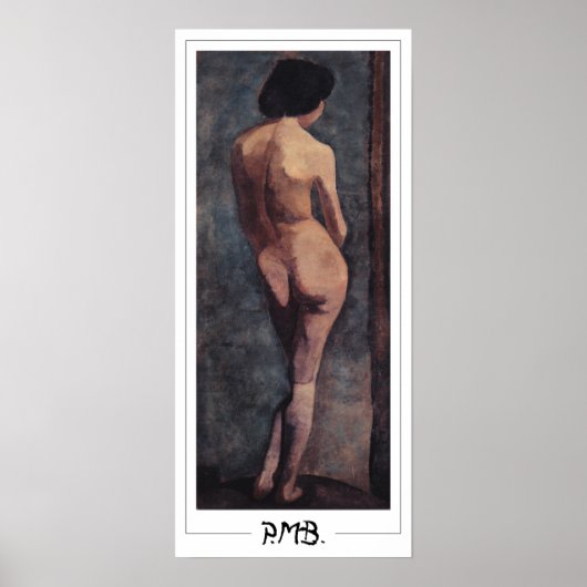 Paula Modersohn-Becker Zedign Art Poster #178 (Vorne)