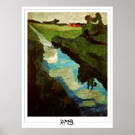 Paula Modersohn-Becker Zedign Art Poster #180