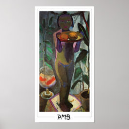 Paula Modersohn-Becker Zedign Art Poster #181
