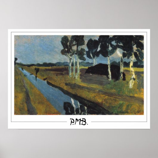 Paula Modersohn-Becker Zedign Art Poster #184 (Vorne)