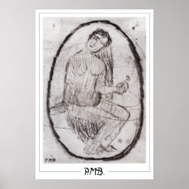 Paula Modersohn-Becker Zedign Art Poster #187