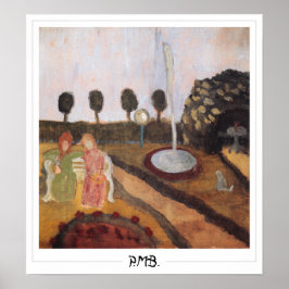 Paula Modersohn-Becker Zedign Art Poster #68