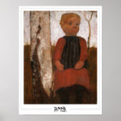 Paula Modersohn-Becker Zedign Art Poster #7 (Vorne)