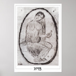Paula Modersohn-Becker Zedign Kunstposter #187 Poster