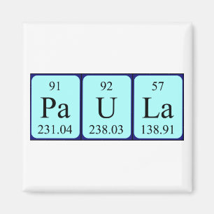Paula Periodenmagnet Magnet