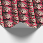 Paulee der kleine O'Possum von Südindiana Geschenkpapier (Ecke)