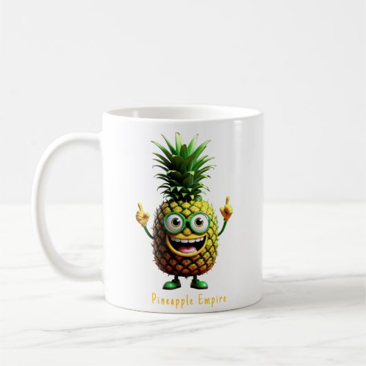 Paulie the Pulveriser - Pineapple Empire Kaffeetasse (Links)