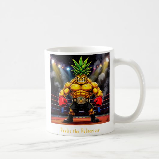 Paulie the Pulveriser - Pineapple Empire Kaffeetasse (Rechts)