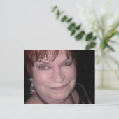 Paulies Schönheit Ankündigungspostkarte (Stehend Vorderseite)