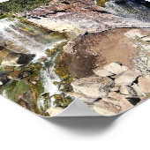 Paulina Creek Falls Poster (Ecke)