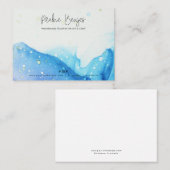 Pauline Benjes Blue2 Paketkarte Visitenkarte (Vorne/Hinten)