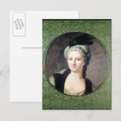 Pauline-Felicite de Nesle Countess Postkarte (Vorne/Hinten)