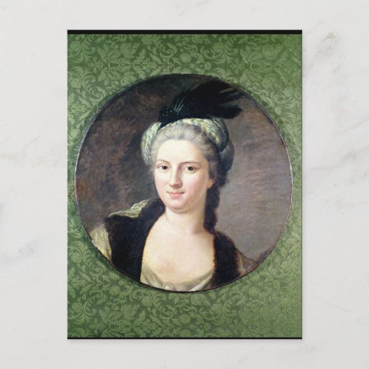 Pauline-Felicite de Nesle Countess Postkarte (Vorderseite)