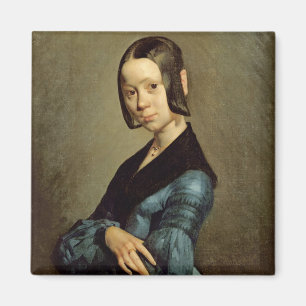 Pauline Ono in Blau, 1841-42 Magnet